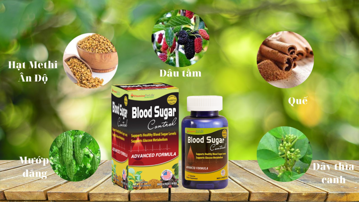 Một số thành phần của Blood Sugar Control