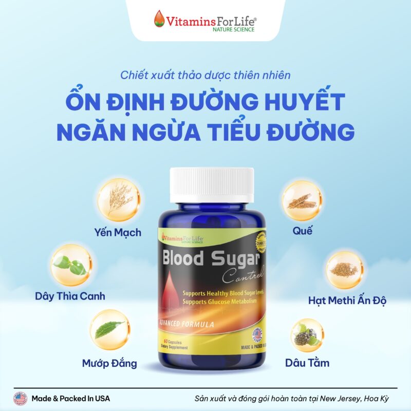 Sản phẩm ổn định đường huyết - Blood Sugar Control