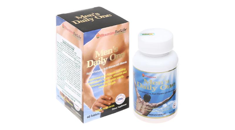Men’s Daily One – sản phẩm hỗ trợ sinh lý, tăng cường sức khỏe nam giới
